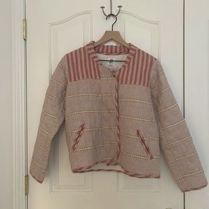 NWOT Anthropologie Quilt Coat, size S